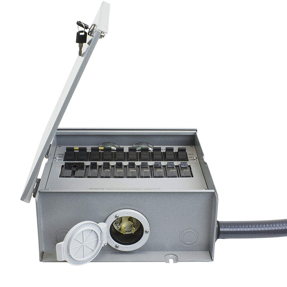 Reliance R510A 120/240V 50 Amp 10 Circuit Pro/Tran-2 Outdoor Transfer Switch