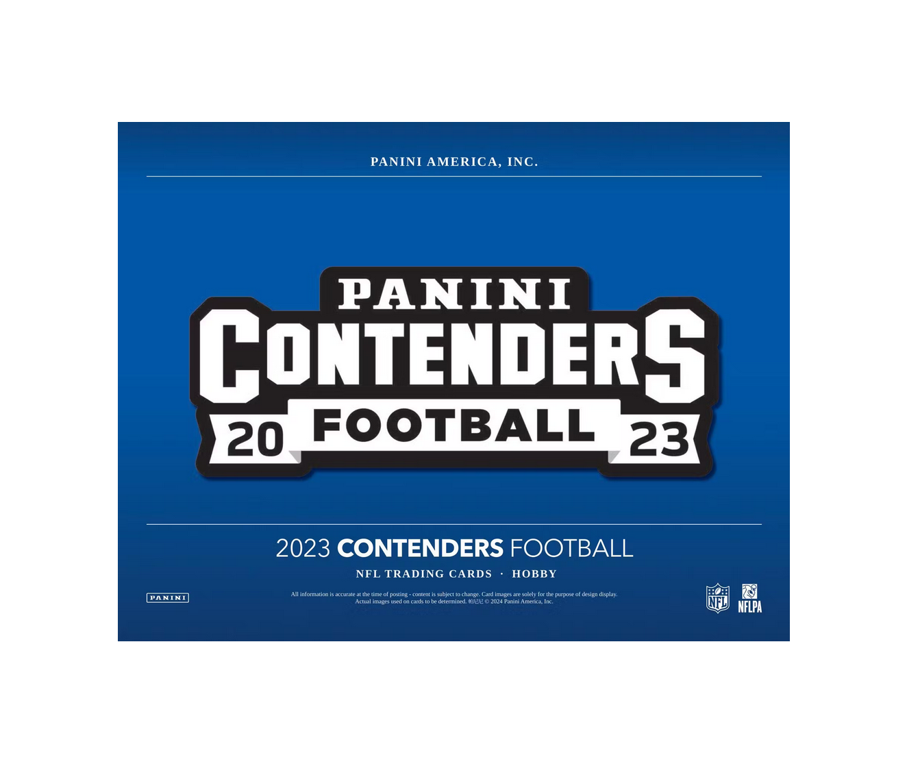 2023 Panini Contenders Football Hobby 12-Box Case