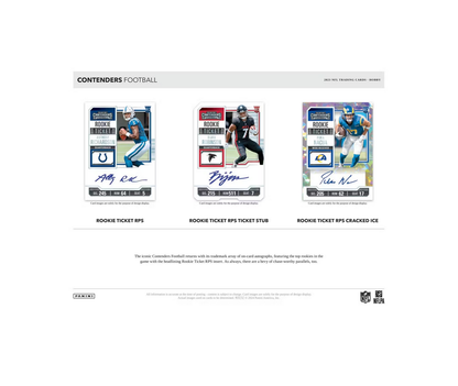 2023 Panini Contenders Football Hobby 12-Box Case
