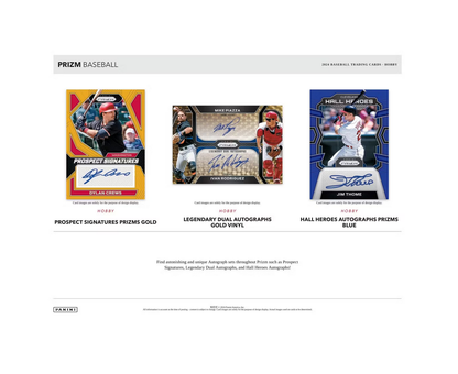 2024 Panini Prizm Baseball Hobby Box