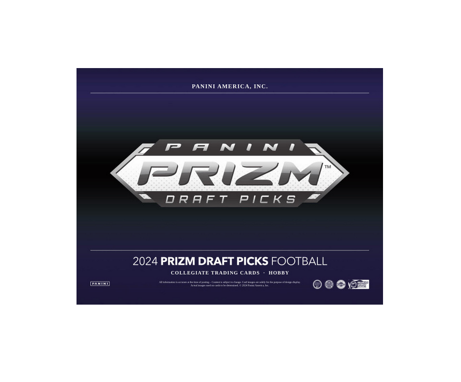 2024 Panini Prizm Draft Picks Collegiate Football Hobby Box