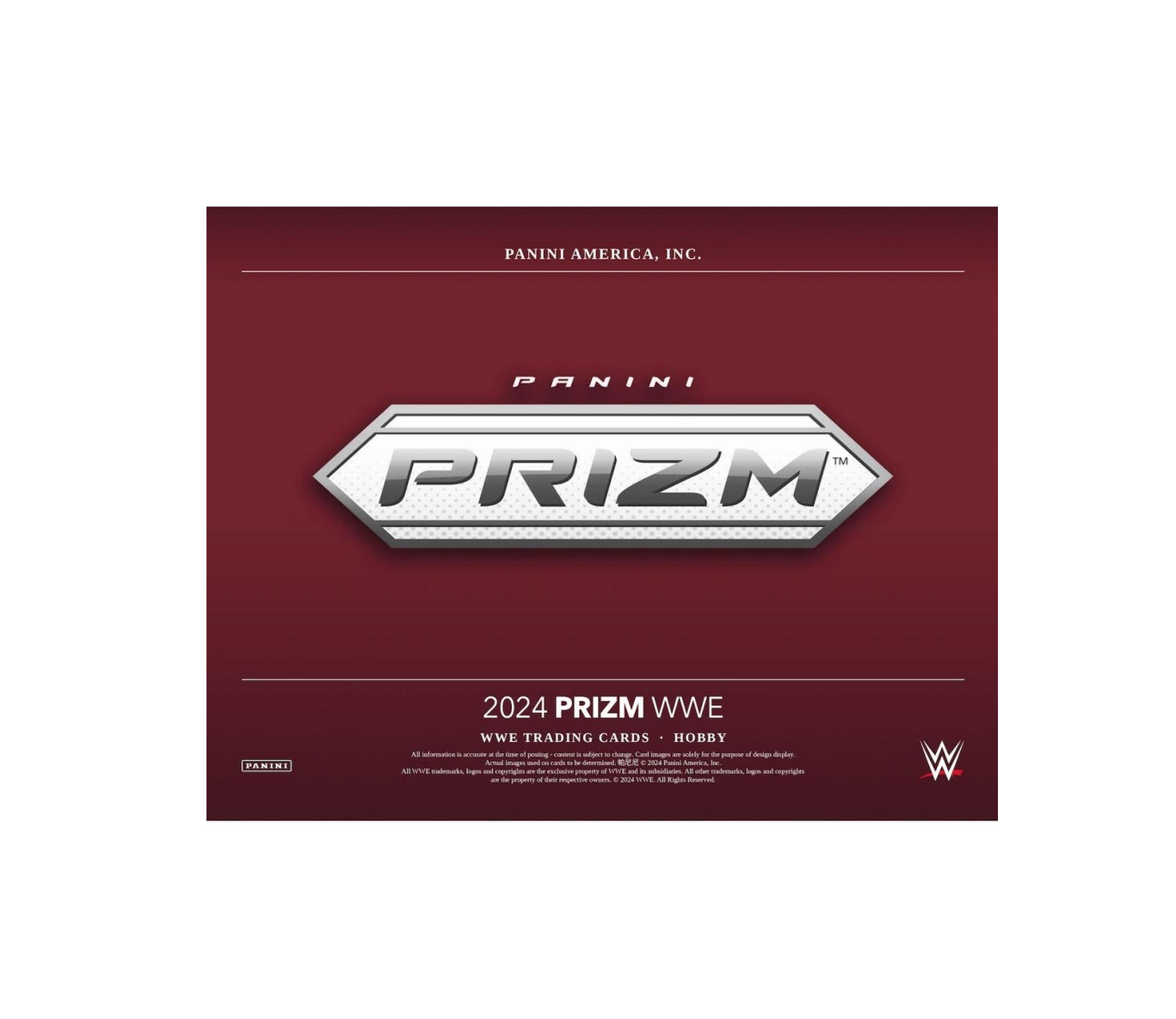 2024 Panini Prizm WWE Hobby 12-Box Case