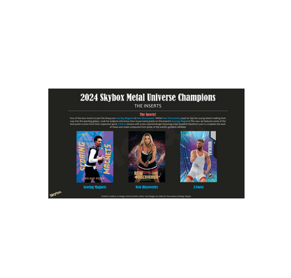 2024 Upper Deck Skybox Metal Universe Champions Blaster Box