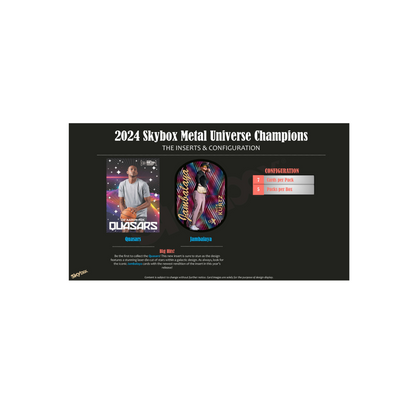 2024 Upper Deck Skybox Metal Universe Champions Blaster Box