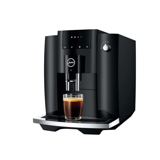 Jura E4 Automatic Coffee Machine (Piano Black)