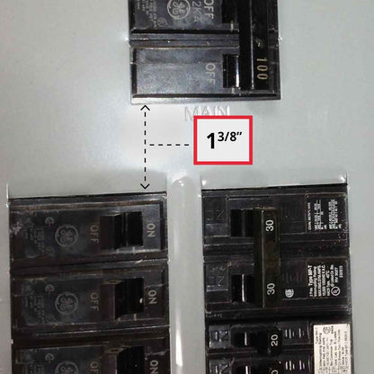GenInterlock GE-100A Generator Interlock Kit Breaker Panel 100 Amp Panels General Electric GE