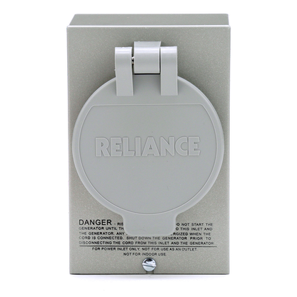 Reliance PB31 3,750-Watt 120V Pro/Tran Generator NEMA 3R Outdoor Power Inlet Box