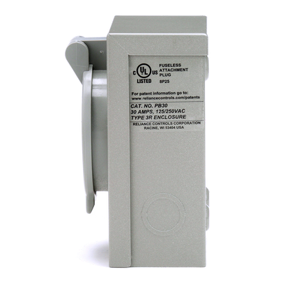 Reliance PB31 3,750-Watt 120V Pro/Tran Generator NEMA 3R Outdoor Power Inlet Box