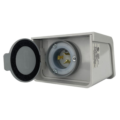 Reliance PBN30 30 Amp NEMA Non-Metallic Power Inlet Box w/ L1430 Configuration