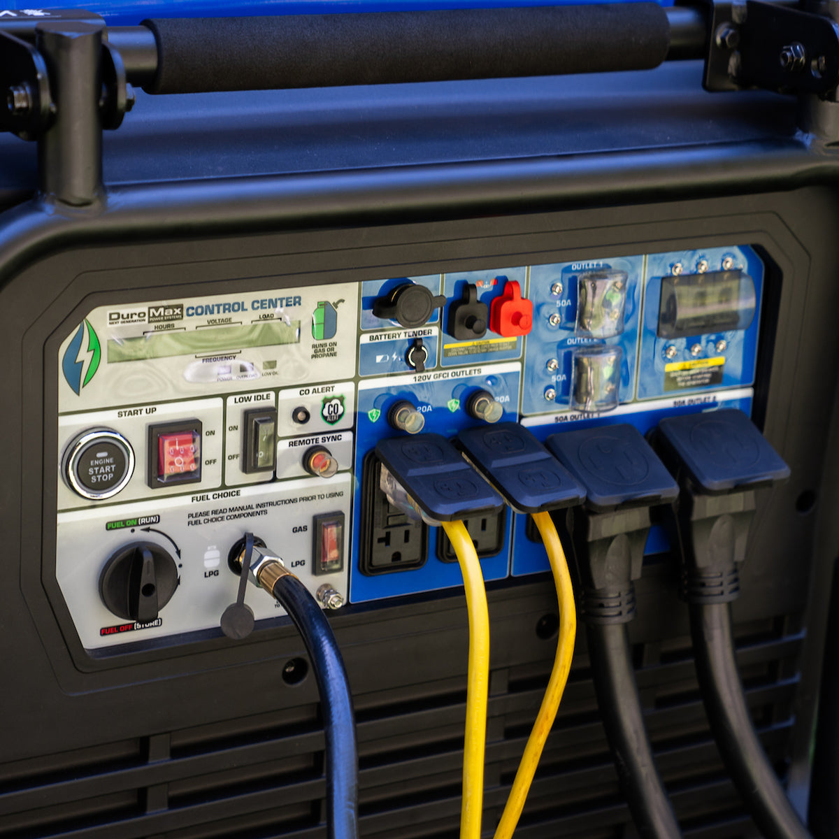 DuroMax XP16000iH 16,000 Watt Dual Fuel Portable Inverter Generator w/ CO Alert