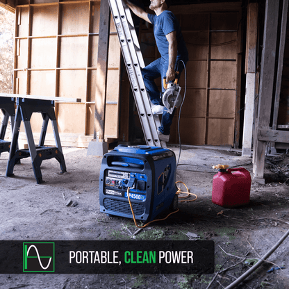 DuroMax XP4500iH 4,500 Watt Portable Dual Fuel Inverter Generator w/ CO Alert
