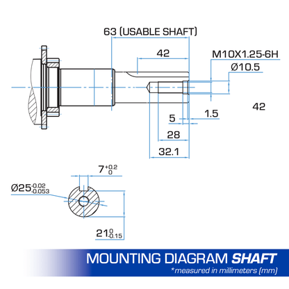 DuroMax XP9HP 274cc 25mm Shaft Recoil Start Gasoline Engine