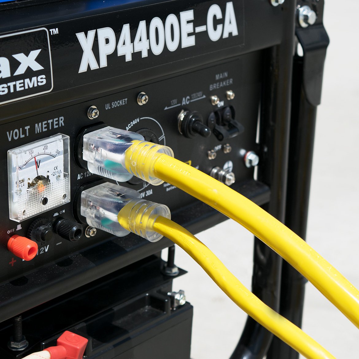 DuroMax XPC10050C 50-Foot 10 Gauge Triple Tap Extension Power Cord