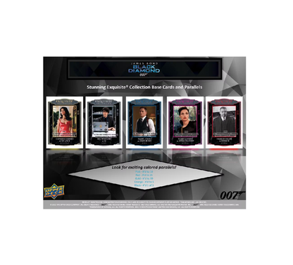 2023 Upper Deck James Bond 007 Black Diamond Hobby 10-Box Case