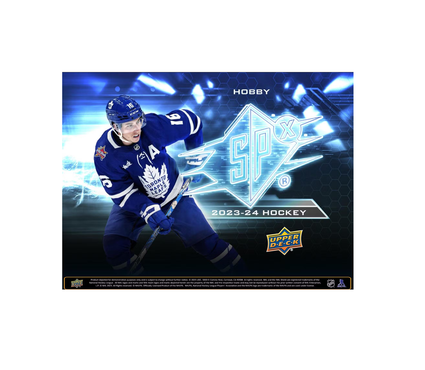 2023-24 Upper Deck SPx Hockey Hobby Box