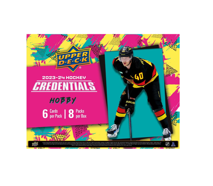 2023-24 Upper Deck Credentials Hockey Hobby Box
