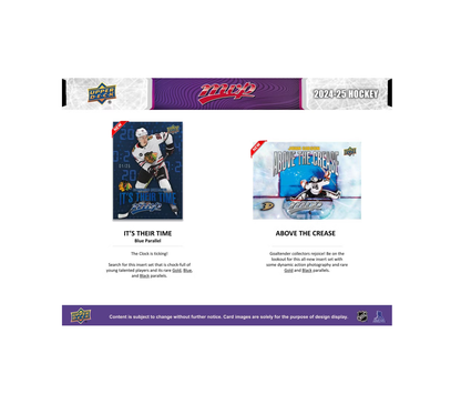 2024-25 Upper Deck MVP Hockey Hobby Box