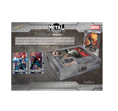 2024 Upper Deck Marvel Metal Universe Avengers Hobby 12-Box Case