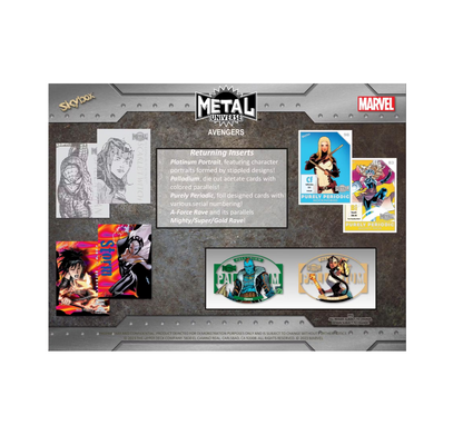 2024 Upper Deck Marvel Metal Universe Avengers Hobby 12-Box Case