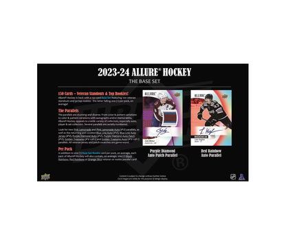 2023-24 Upper Deck Allure Hockey Hobby 9-Box Case