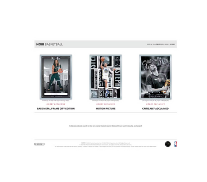 2023-24 Panini Noir Basketball Hobby Box