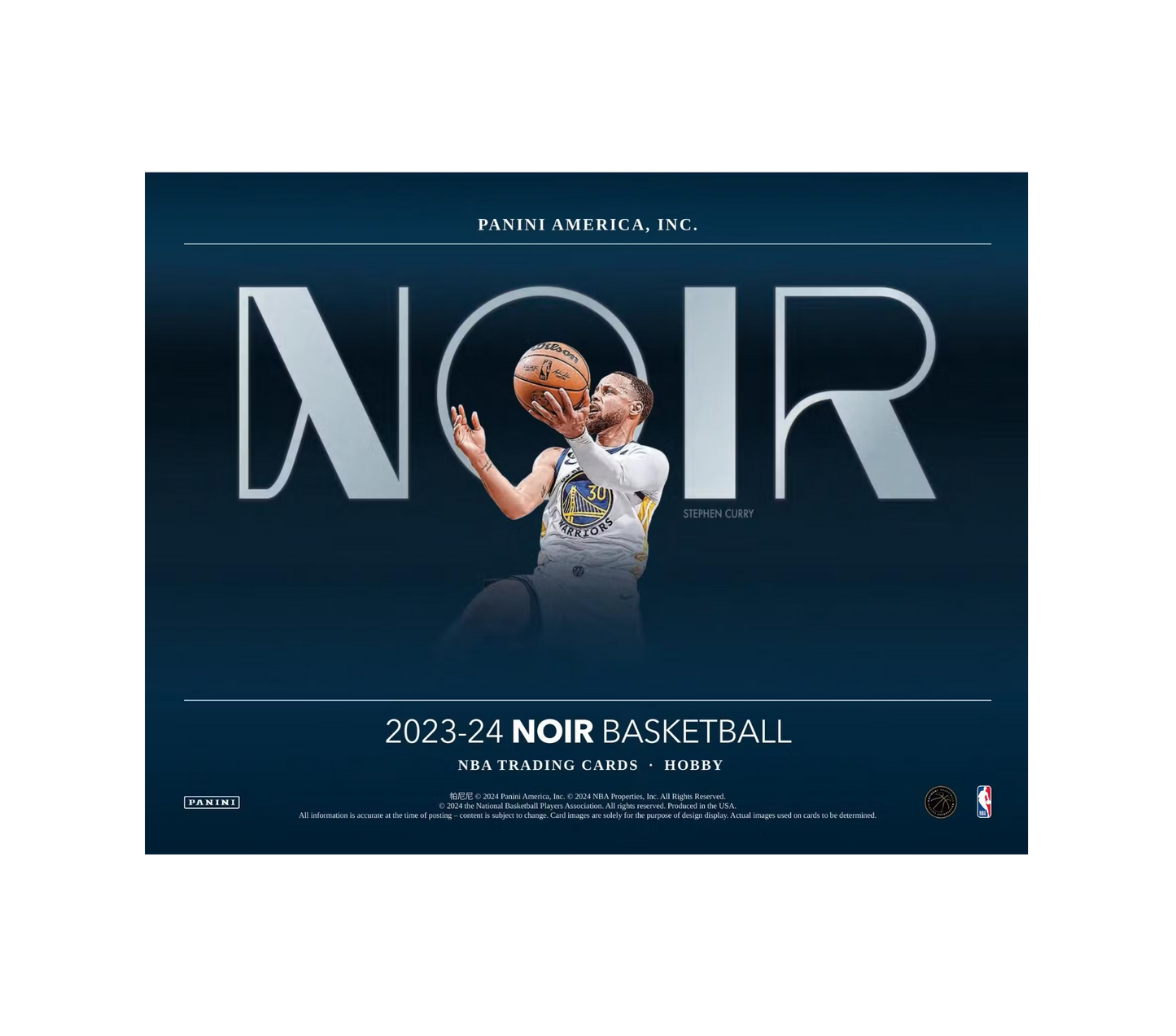 2023-24 Panini Noir Basketball Hobby 4-Box Case